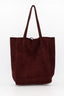 Mia Suede Shopper Tote Schoudertas