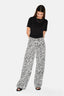 Adanna Zebra Denim Jeans Broek