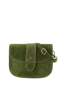 Moon Suede Shoulder Bag