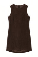 Rosalia Mini Corduroy Rib Fluwelen Jurk | Sweet Like You