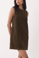 Rosalia Mini Corduroy Rib Fluwelen Jurk | Sweet Like You