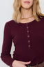 Isabella Rib Lange Mouwen Top