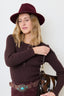 Isabella Rib Lange Mouwen Top