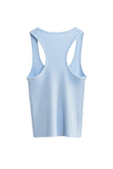 Tess Gebreide Effen Tanktop