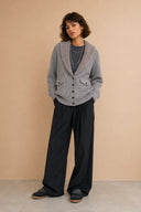 Myriam Pin Stripe Striped Trousers | Adoré Paris