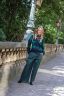 myriam-geklede-groene-wijde-broek-adoré-paris-lookfoto-vooraanzicht-2