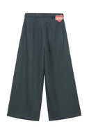 myriam-geklede-groene-wijde-broek-adoré-paris-productfoto-achteraanzicht