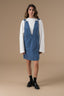 paulina-denim-jeans-jurk-jeans-blue-adore-paris-model-vooraanzicht-1