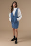 paulina-denim-jeans-jurk-jeans-blue-adore-paris-model-vooraanzicht-2