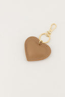 Pipsa Hart Sleutelhanger Leer Camel | Sweet Like You
