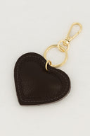 Pipsa Hart Sleutelhanger Leer Donkerbruin | Sweet Like You