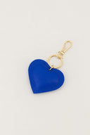 Pipsa Hart Sleutelhanger Leer Kobaltblauw | Sweet Like You