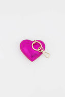 Pipsa Hart Sleutelhanger Metallic Fuchsia Pink