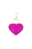 Pipsa Hart Sleutelhanger Metallic Fuchsia Pink