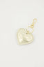 Pipsa Heart Keychain Metallic Sauvage Gold