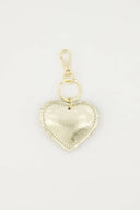Pipsa Heart Keychain Metallic Sauvage Gold
