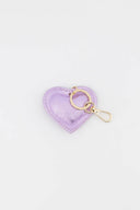 Pipsa Heart Keychain Metallic Lilac