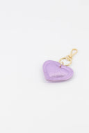 Pipsa Heart Keychain Metallic Lilac