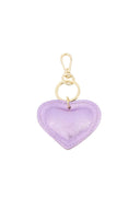 Pipsa Heart Keychain Metallic Lilac