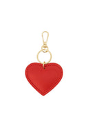 Pipsa Heart Keychain Leather Red