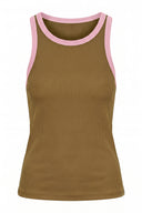 Vivienne Contrasterende Tanktop | Sweet Like You