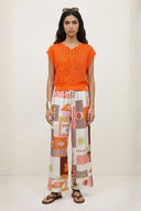 Rivelle Miami Vice Print Loose Trousers | Adoré Paris