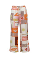 Rivelle Miami Vice Print Loose Trousers | Adoré Paris