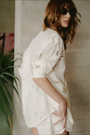 Loula Openwork Shirt Blouse | Suncoo Paris