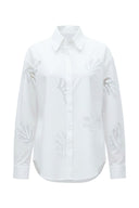 Loula Opengewerkte Hemd Blouse