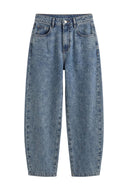 Robyn Barrel Balloon Denim Jeans | Suncoo Paris