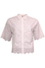 Janice Broderie Blouse