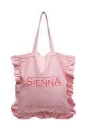 Sienna Ruffle Signature Cotton Shopper
