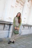 sweet-like-you-song-leren-handtas-green-groen-lookfoto-vooraanzicht-3