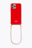 Pink Crystal Kort Telefoon Koord