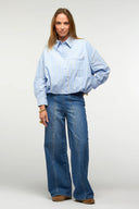 Penelope Striped Shirt Blouse