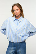 Penelope Striped Shirt Blouse