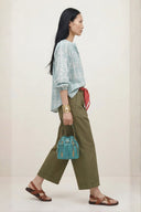 Blora Checked Blouse | Adoré Paris