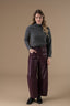 timo-nepleren-broek-bordeaux-adore-paris-model-vooraanzicht-1