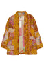 Tyler Handmade Dark Yellow Sequin Kantha Jacket