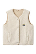 justina-korte-mouwloze-teddy-vest-gilet-beige-productfoto-vooraanzicht-1