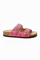 Cerise Kers Gesp Sandalen