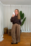 Evianna Barrel Balloon Geklede Pantalon Broek | Sweet Like You