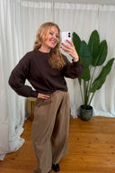 Evianna Barrel Balloon Geklede Pantalon Broek | Sweet Like You