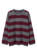 Laurel Striped Knitted Oversized Jumper | Sweet Like You