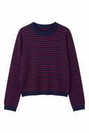 scarlett-gebreide-gestreepte-trui-donkerblauw-bordeaux-sweet-like-you-sienna-productfoto-vooraanzicht-1