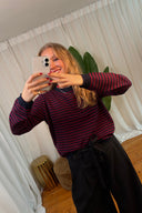 Scarlett Gestreepte Gebreide Trui | Sweet Like You