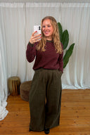 Scarlett Gestreepte Gebreide Trui | Sweet Like You