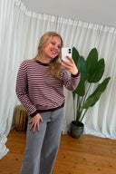Scarlett Gestreepte Gebreide Trui | Sweet Like You