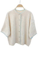 sonata-korte-mouwen-geschulpte-gebreide-cardigan-light-blue-sweet-like-you-productfoto-vooraanzicht-1