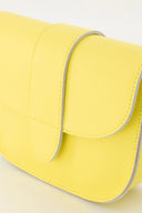Moon Leather Shoulder Bag